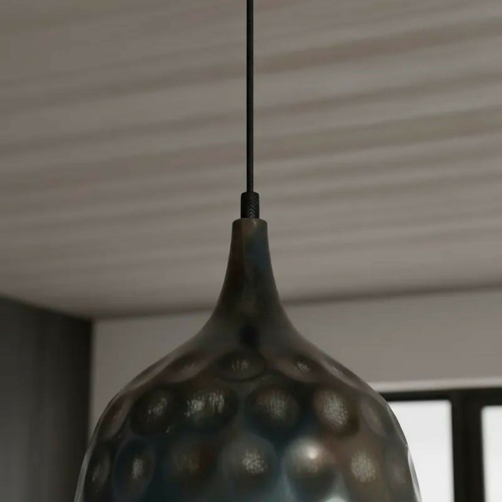 LAMPARA COLGANTE METAL BURQU 27CM