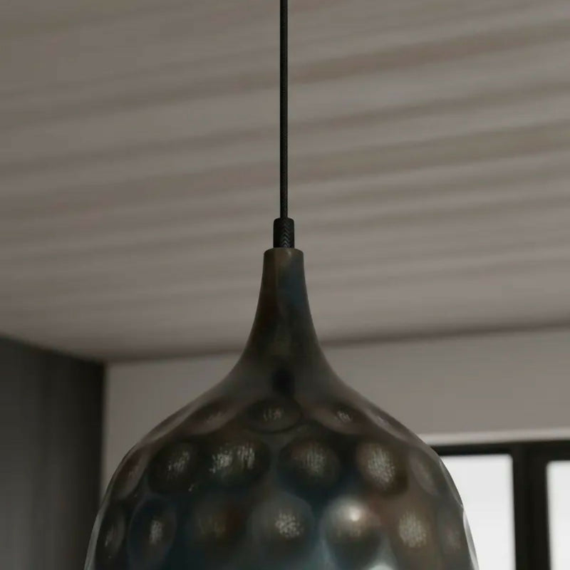 LAMPARA COLGANTE METAL BURQU 27CM