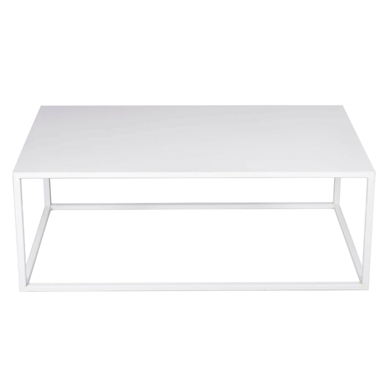 Mesa de Centro Rectangular | METAL WHITE