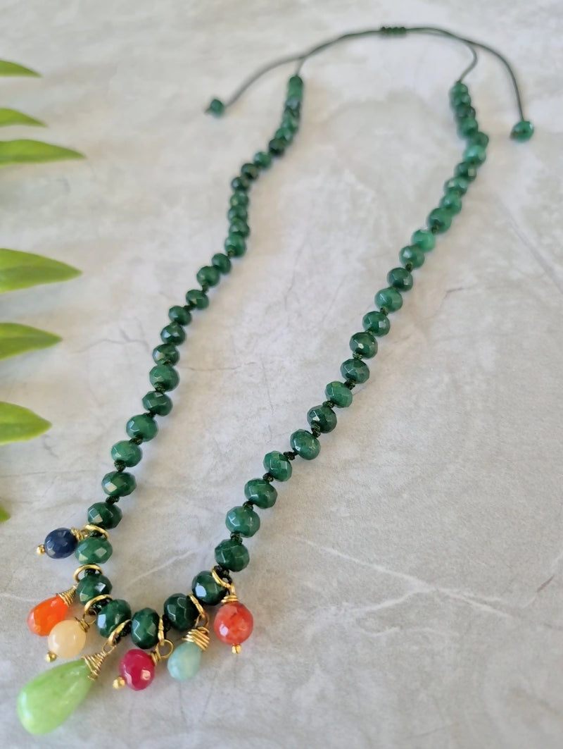 LD1510 - Collar Casandra Verde 4  WEBP
