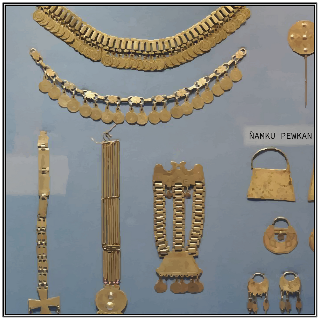 Bufanda Seda Ñamku Pewkan