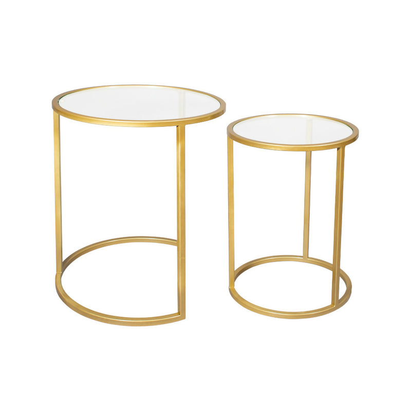 Mesa Lateral Nido | GLASS GOLDEN