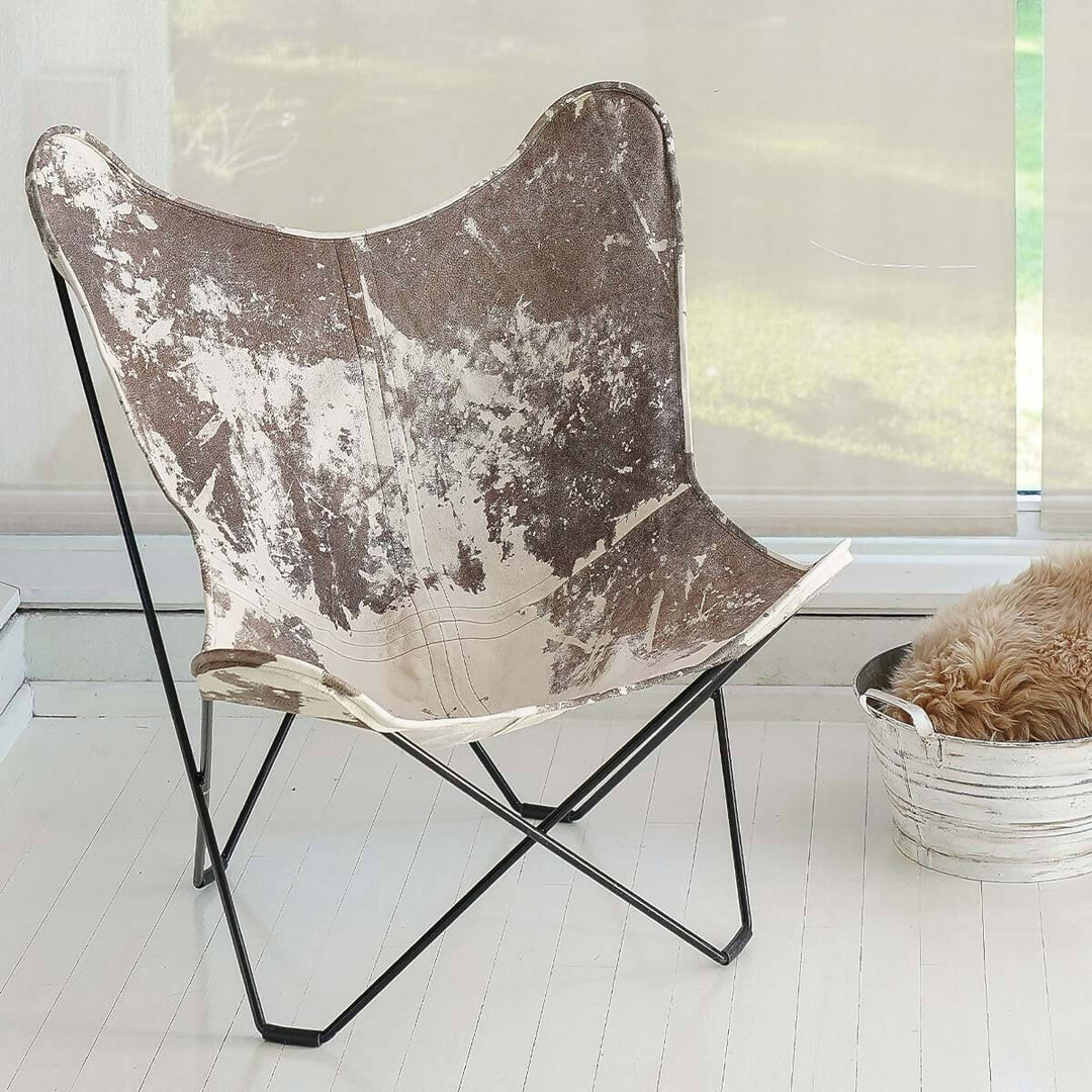 Poltrona Sillon BKF Desarmable De Cuero Vacuno