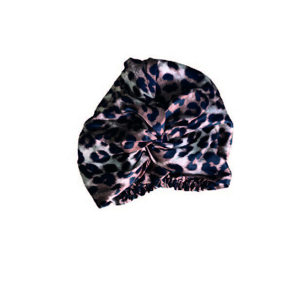 Turbante 100% Seda Animal Print