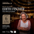 Finalizado - Recital de Piano: Edith Fischer presenta Repertorio Romántico en Teatro CA660 | Entradas y Descuento Especial