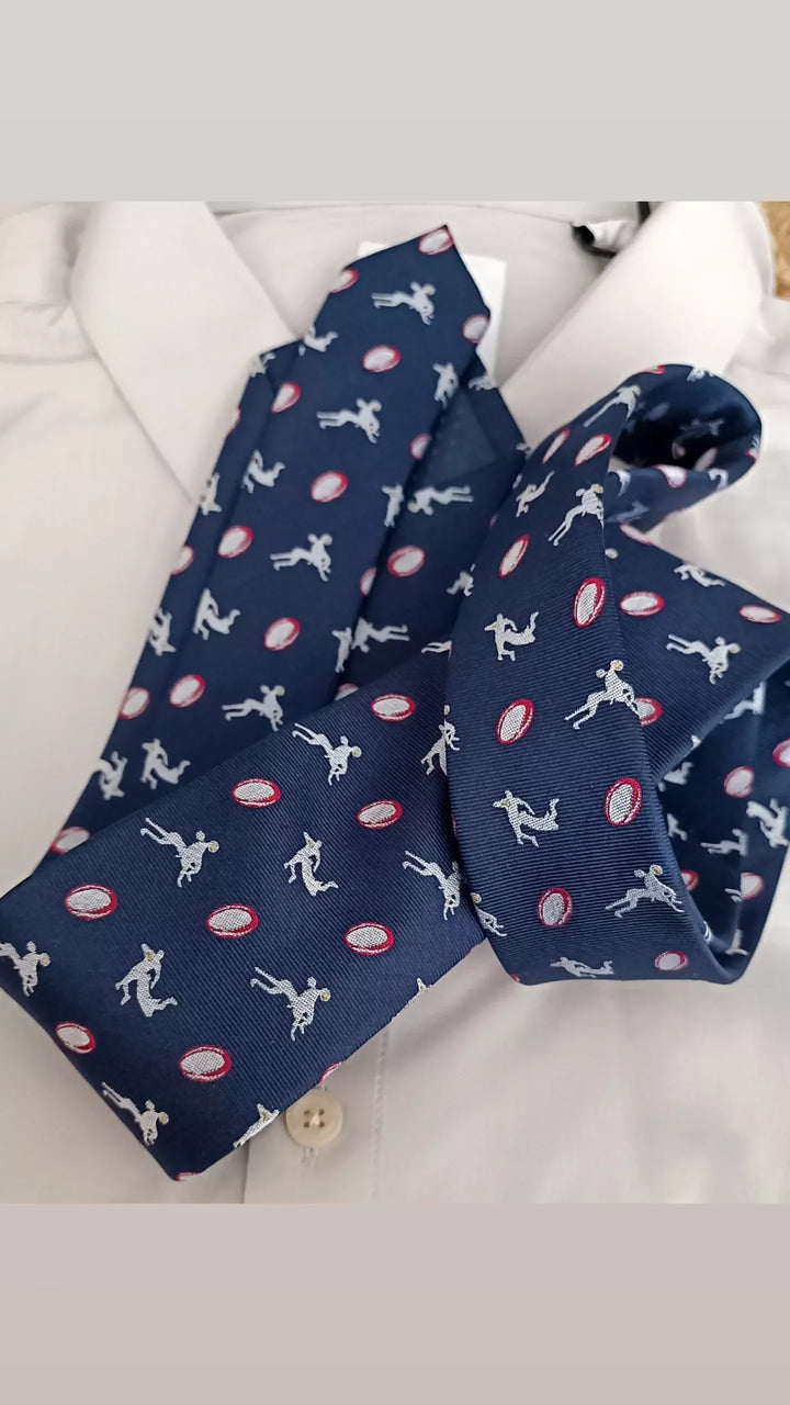 corbata diseñada en chile rugby 2