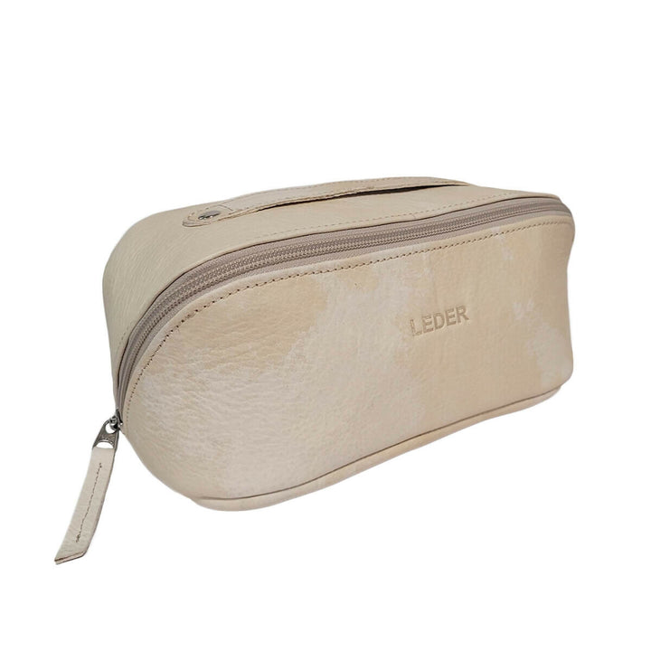 Neceser de Mano de Cuero Cubo