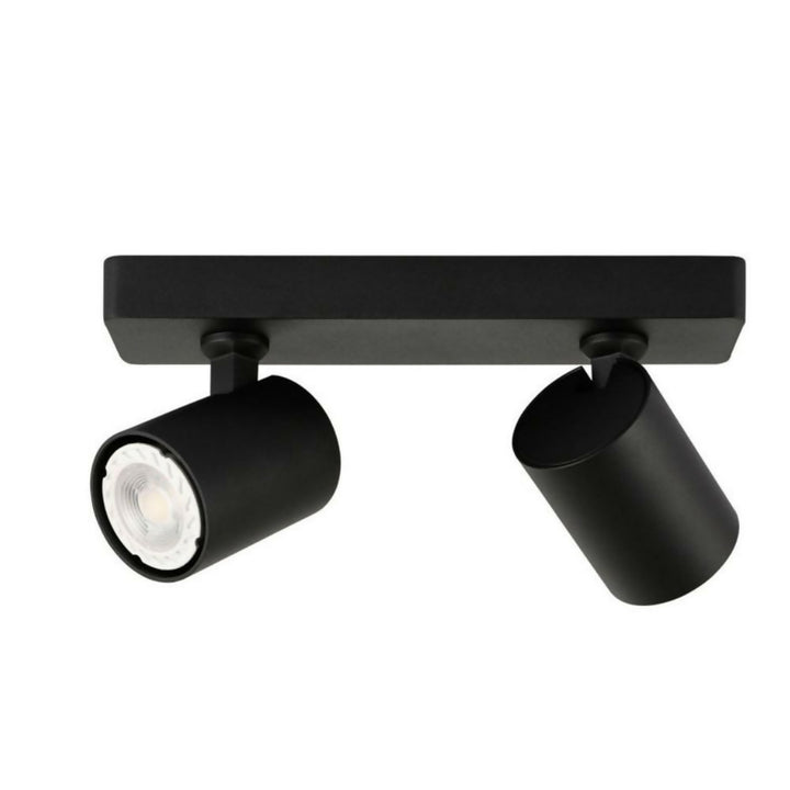 FOCO SOBREPUESTO 2XGU10 DIRIGIBLE ABIT NEGRO