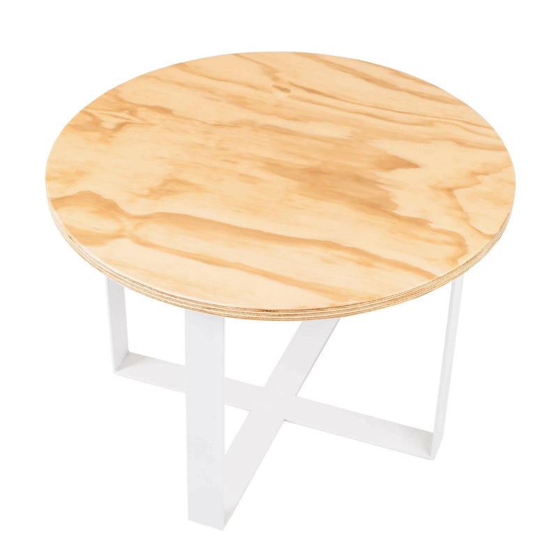 Mesa de Centro Redonda 60 x 40 | MIMA BLANCO