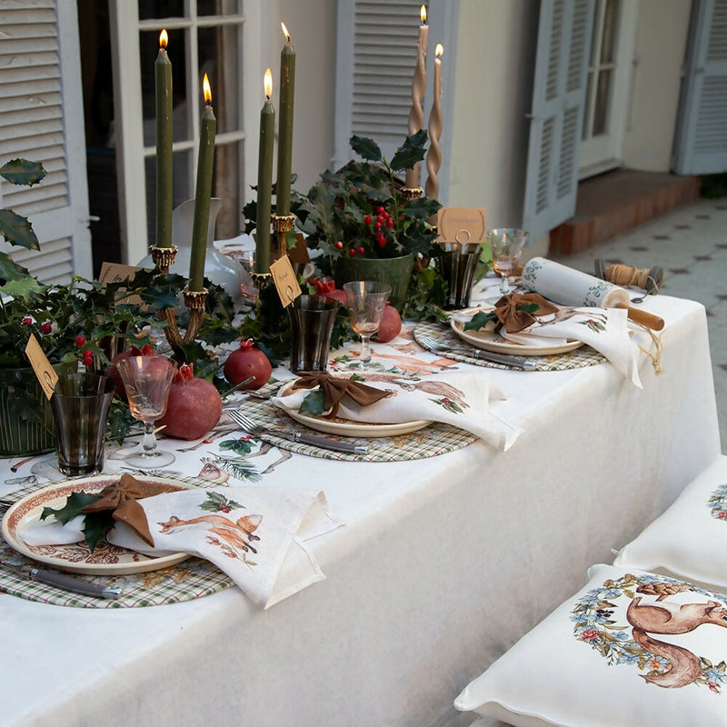 Mantel Woodland - Velo Organza