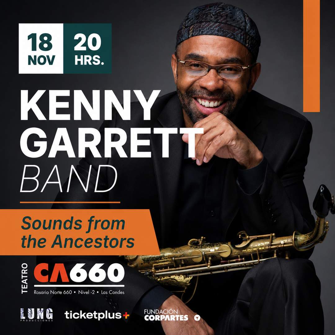 Jazz en CA660: Kenny Garrett Band presenta "Sounds From the Ancestors"