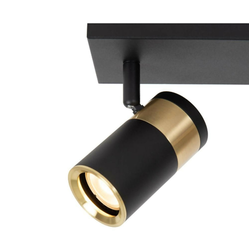 FOCO BARRA DIRECCIONAL GORIK NEGRO 2XGU10