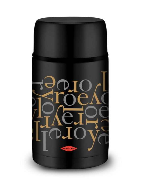 Set Termo para comidas Acero inox. 1litro + Botella Termo Oroley