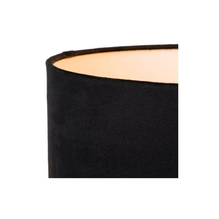 LAMPARA DE MESA TONDO NEGRO Ø30-1xE27