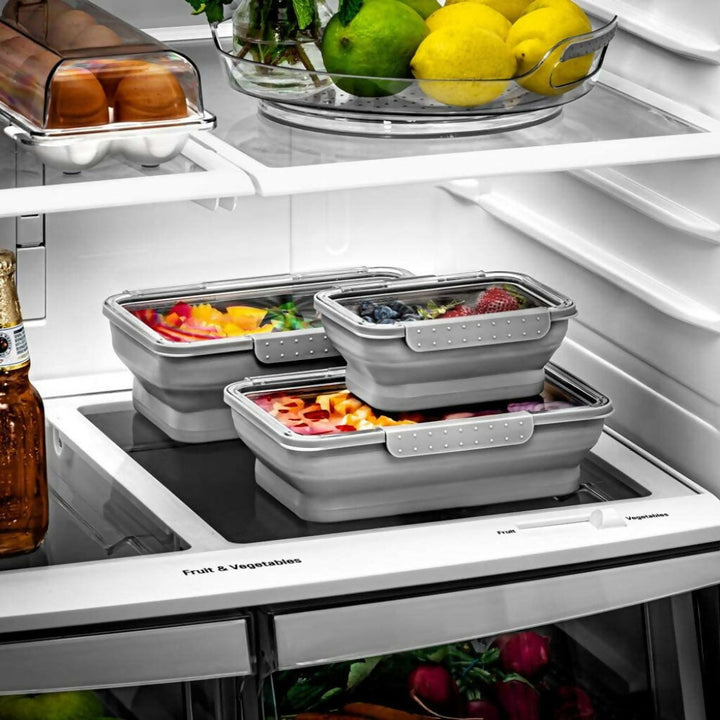 Contenedor Silicona Plegable Mediano Madesmart