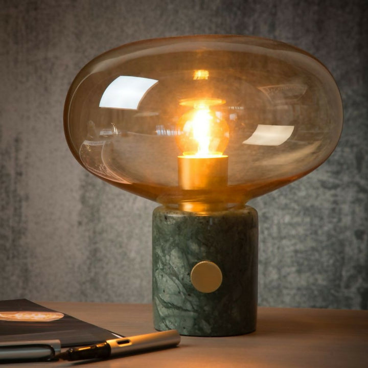 LAMPARA DE MESA CHARLIZE VERDE 1xE27