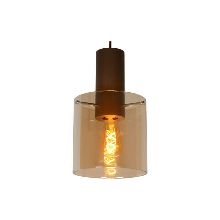 LAMPARA COLGANTE TOLEDO AMBAR 3xE27