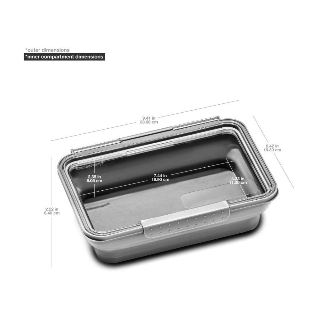 Contenedor Silicona Plegable Mediano Madesmart