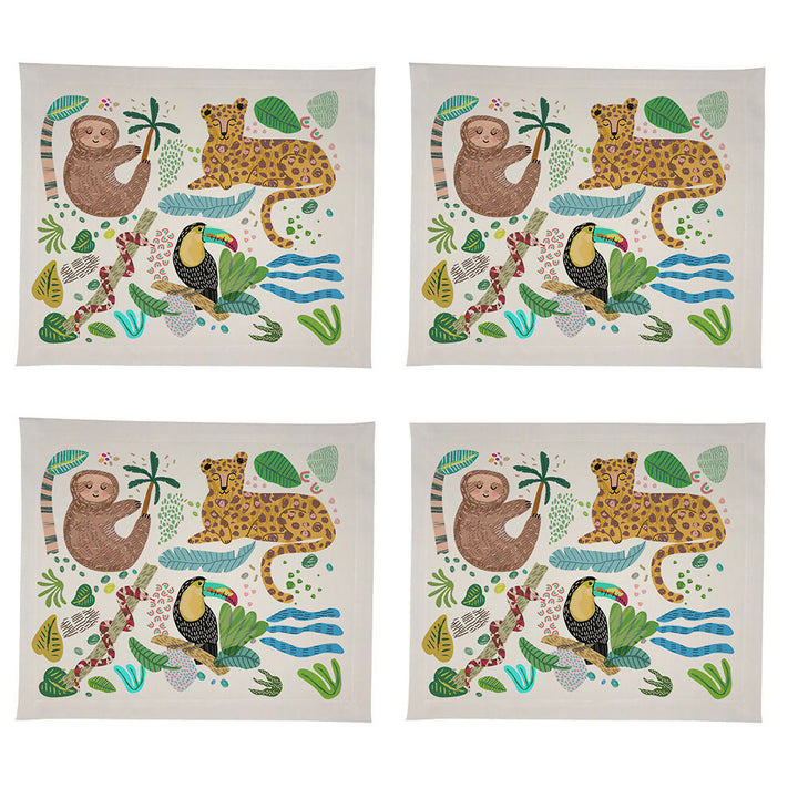 Set Individuales Impermeables, Jungla