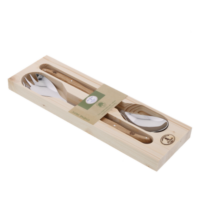 LAGUIOLE SET PARA SERVIR IMITACIÓN MADERA