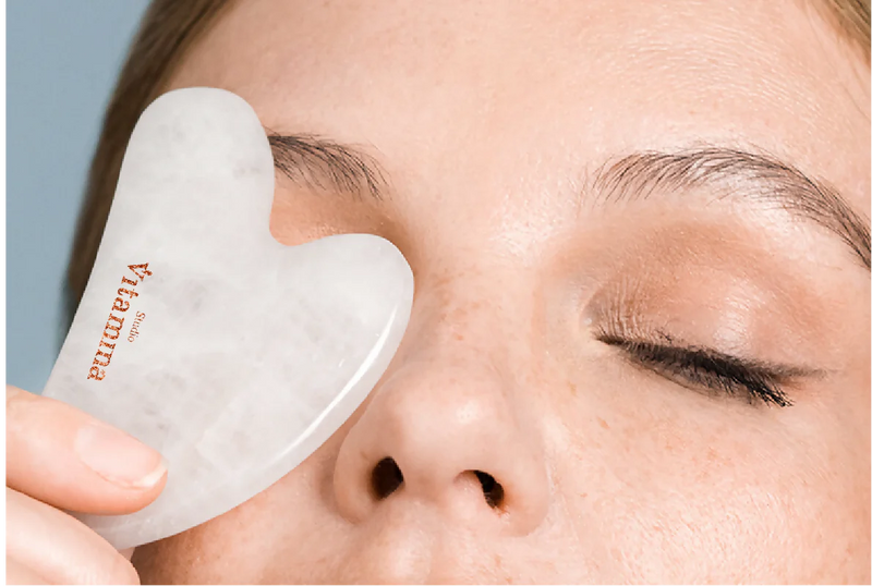 Pack Cuidado Facial: Sérum Hyaluronic 3D + Piedra Gua Sha | Hidratación y Tonificación