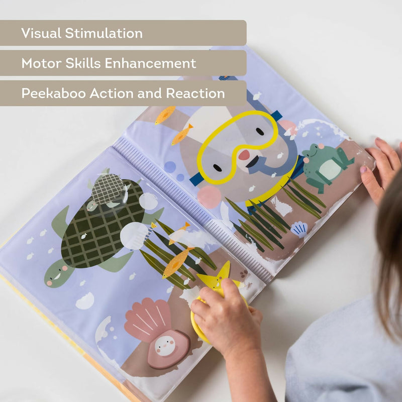 libro de Agua Peek a Boo