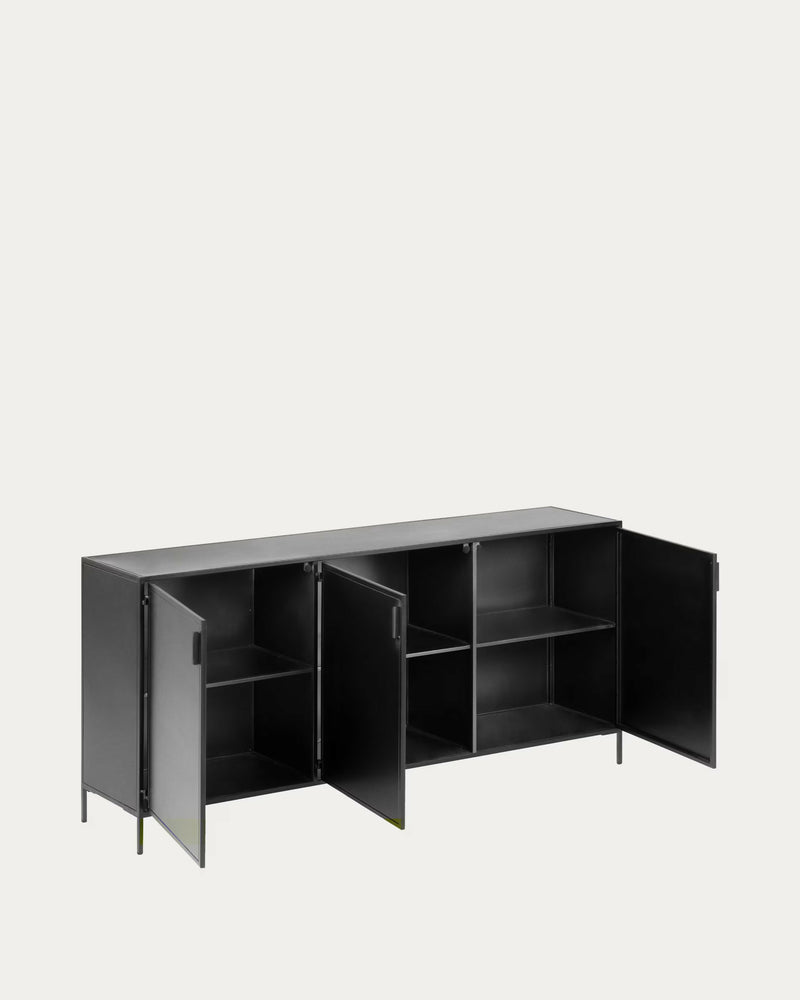 Buffet tres puertas | METAL BLACK