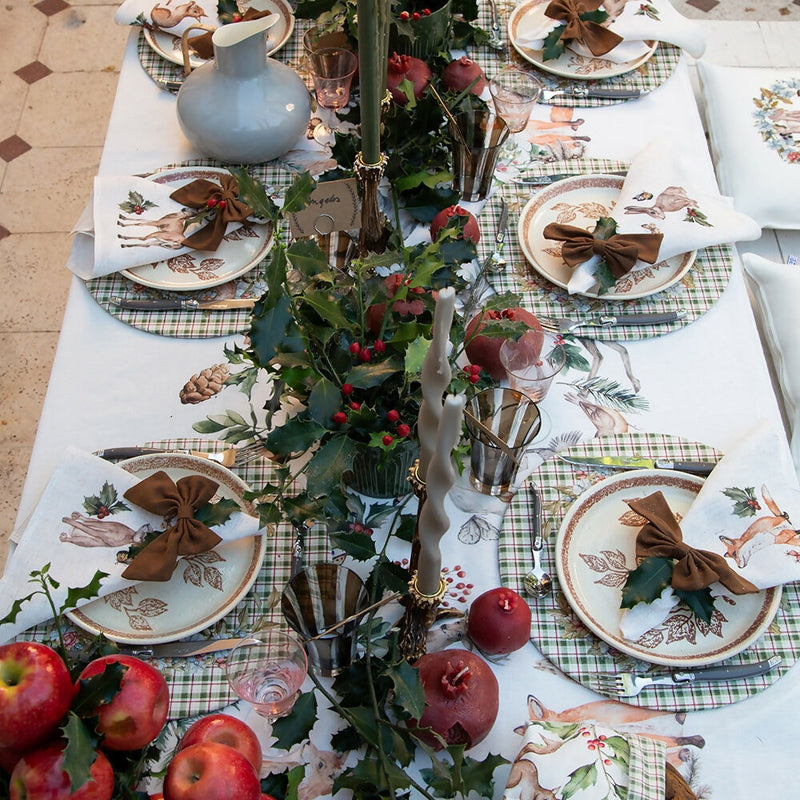 Mantel Woodland - Velo Organza