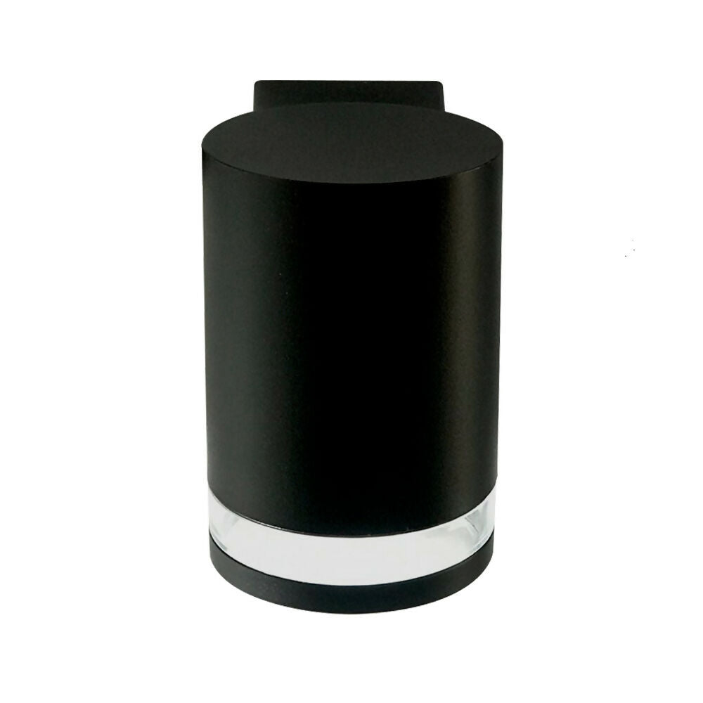 Aplique Aluminio Unidireccional Nash Negro