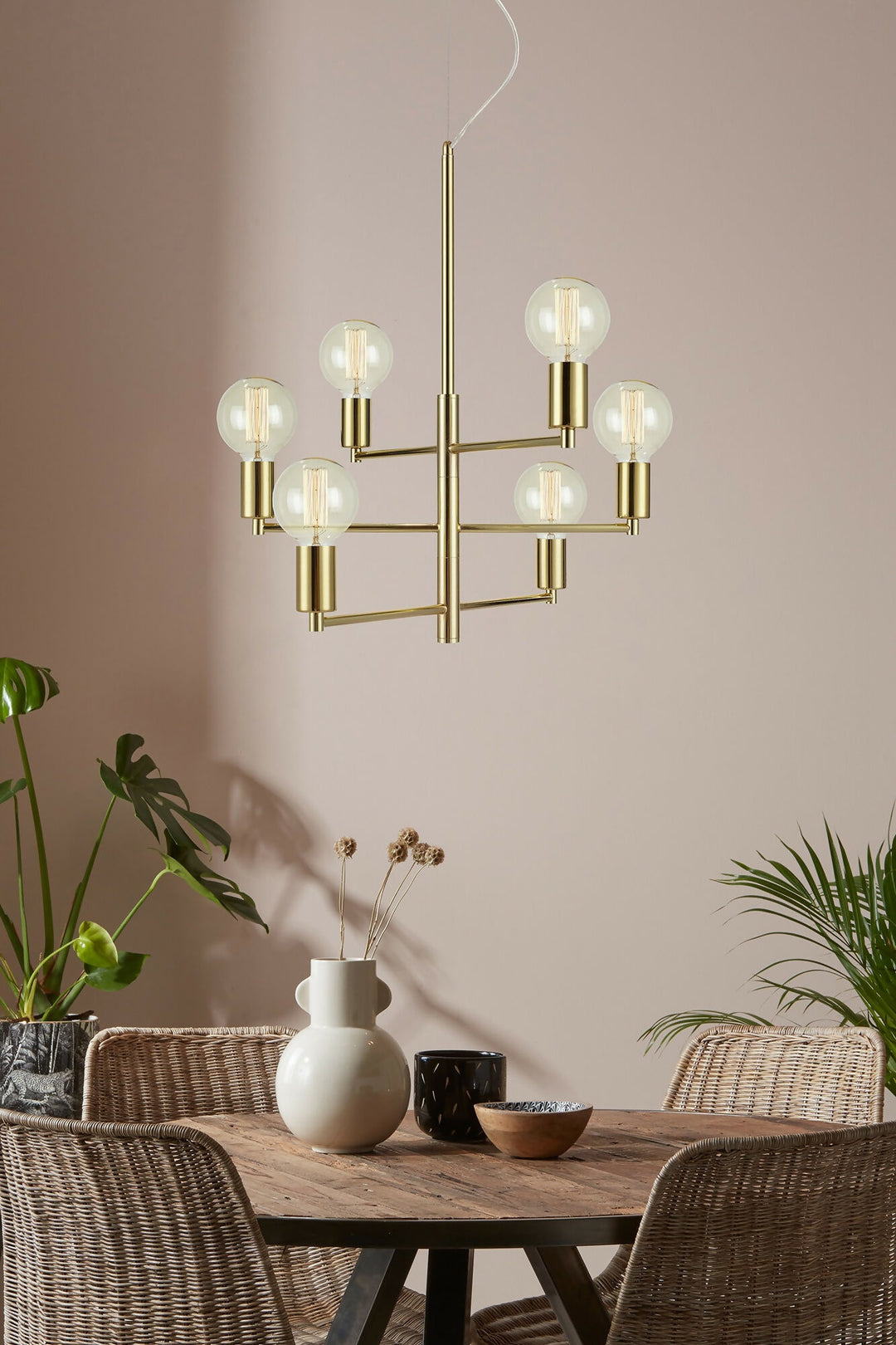 Lámpara Colgante Oslo Bronce