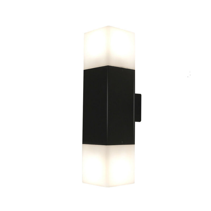 Aplique Aluminio Bidireccional Praza Negro