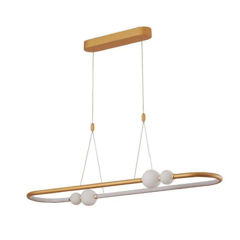 LAMPARA COLGANTE LED CELIA DORADO