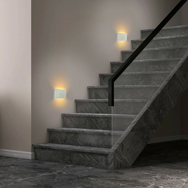 Pack 2 Aplique LED Bidireccional Recargable Con Sensor