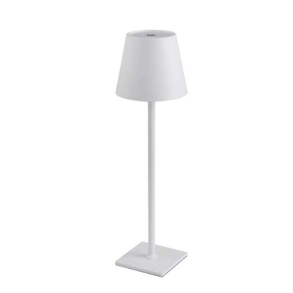 LÁMPARA DE MESA ESCRITORIO PORTÁTIL LED RECARGABLE BLANCO