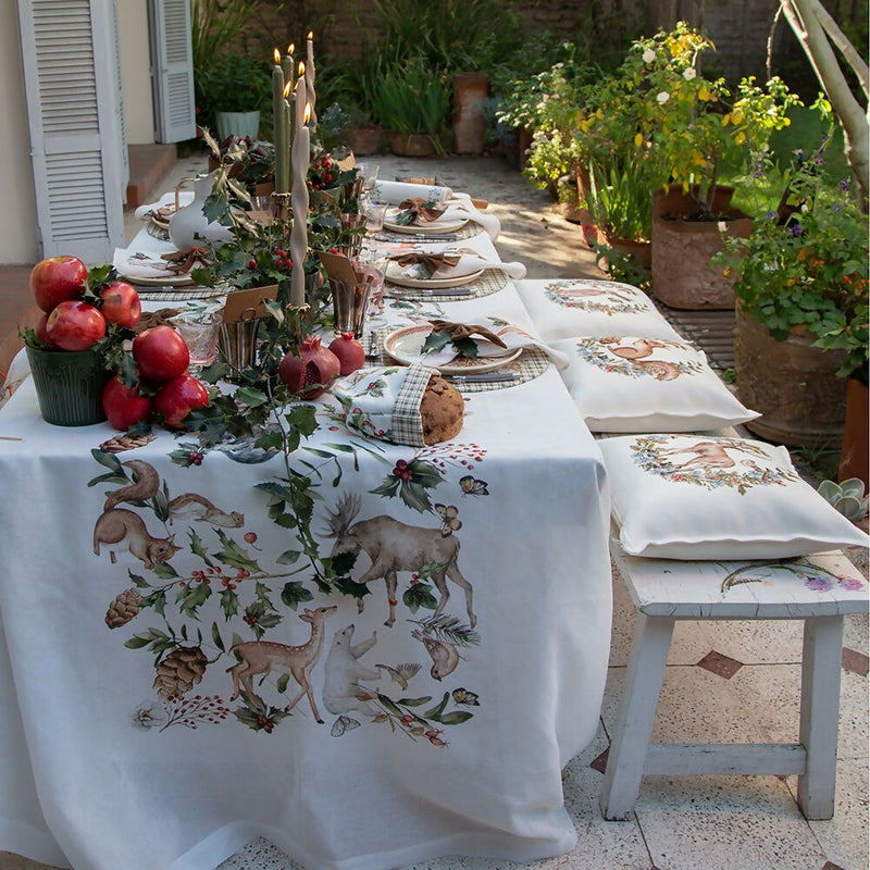 Mantel Woodland - Velo Organza