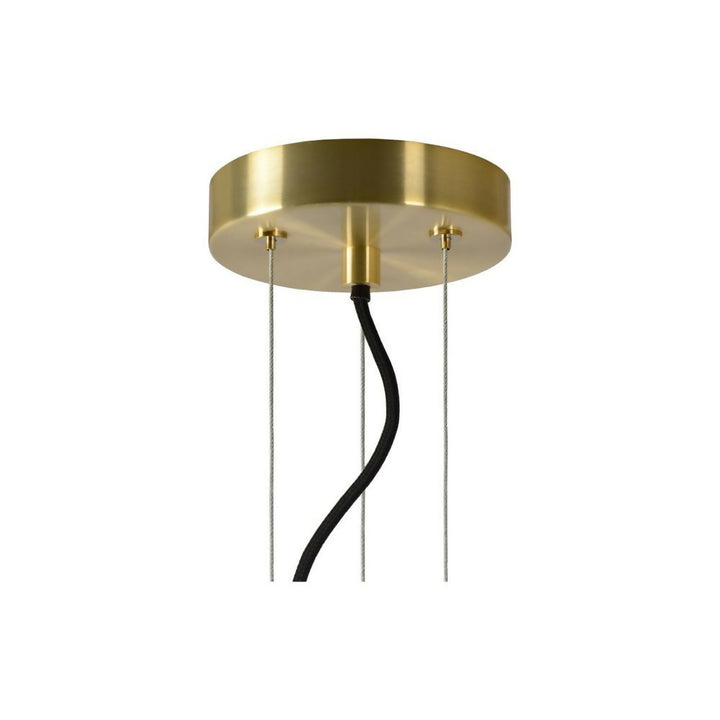 LAMPARA COLGANTE FLORIEN AMBAR 1xE27