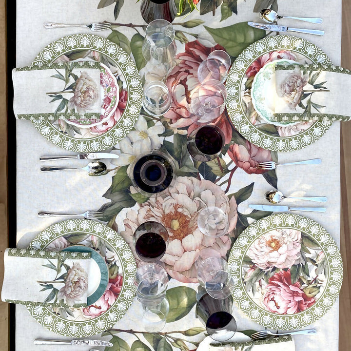 Mantel Camelia - Lino Poliester