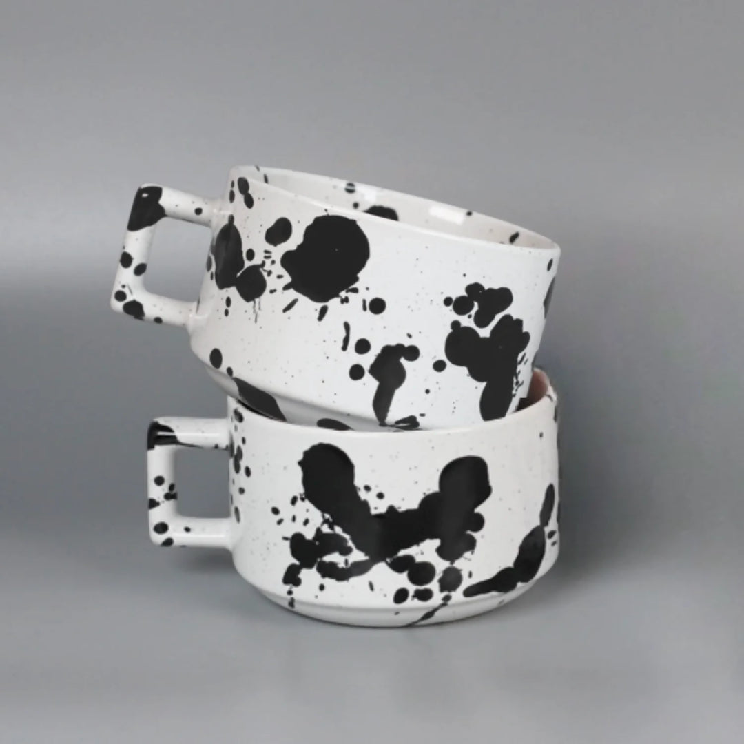 Taza de Cerámica Cow Paint 250ml