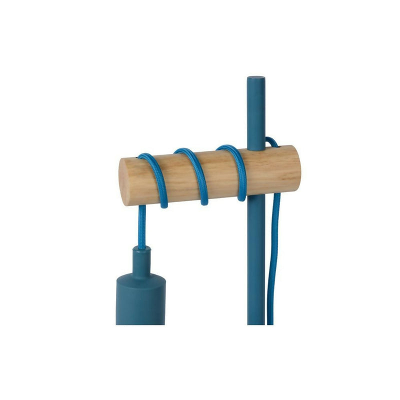 LAMPARA DE MESA POLA AZUL 1xE27