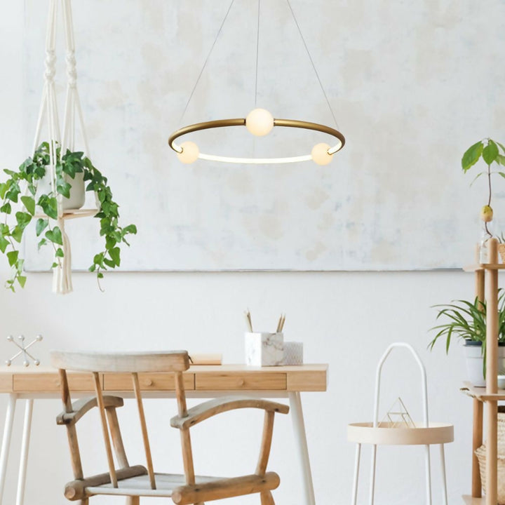 Lámpara Colgante LED Lozzana Dorado