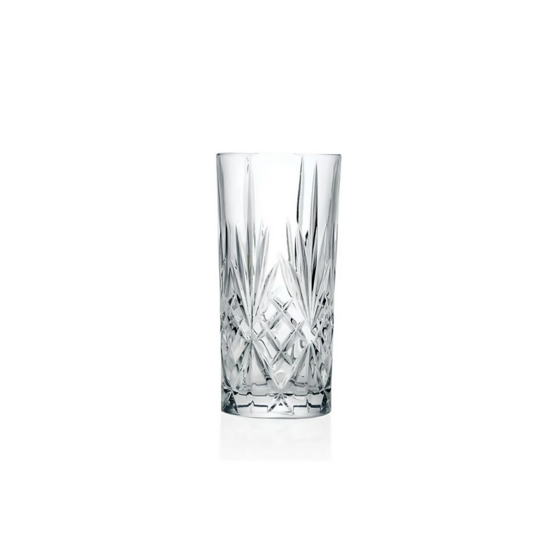 Set 6 Vasos Longdrink RCR Melodia Cristal