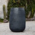 Macetero Litre Gris Acero