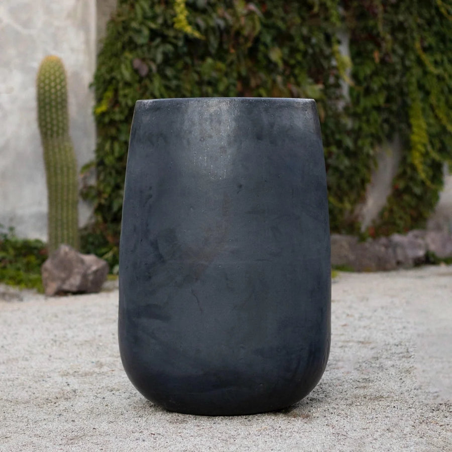 Macetero Litre Gris Acero