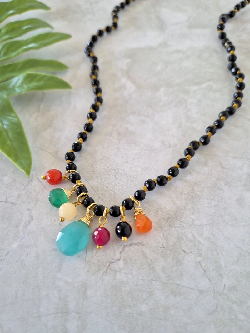 LD1509 - Collar Casandra Negro 2  WEBP