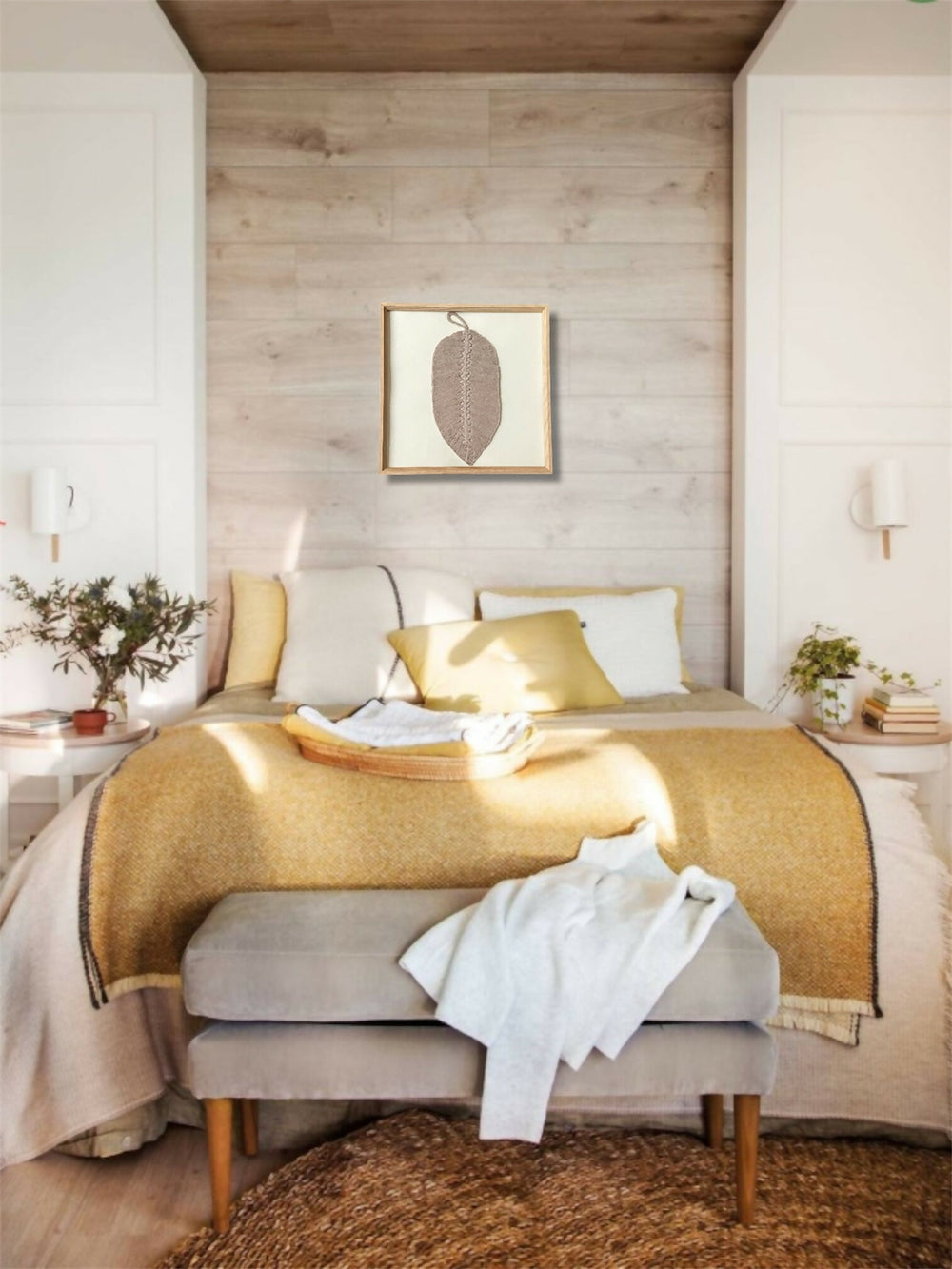 Hoja Pluma Ambientada