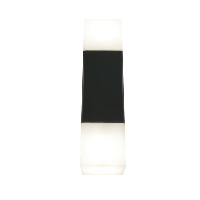 Aplique Aluminio Bidireccional Praza Negro