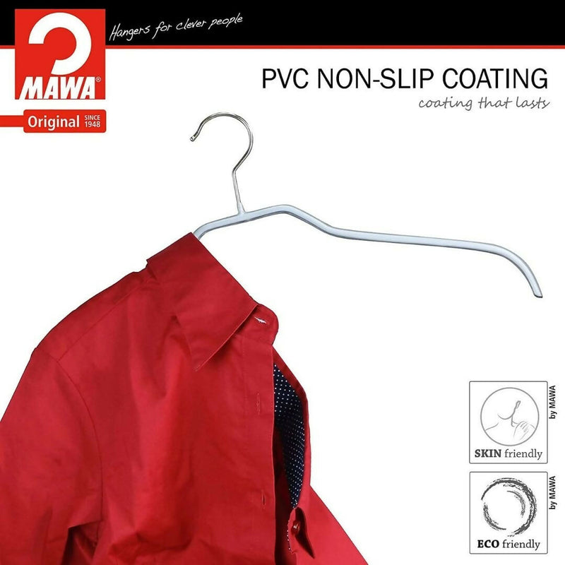 Set De 10 Colgadores Para Ropa Silhouette 36F MAWA