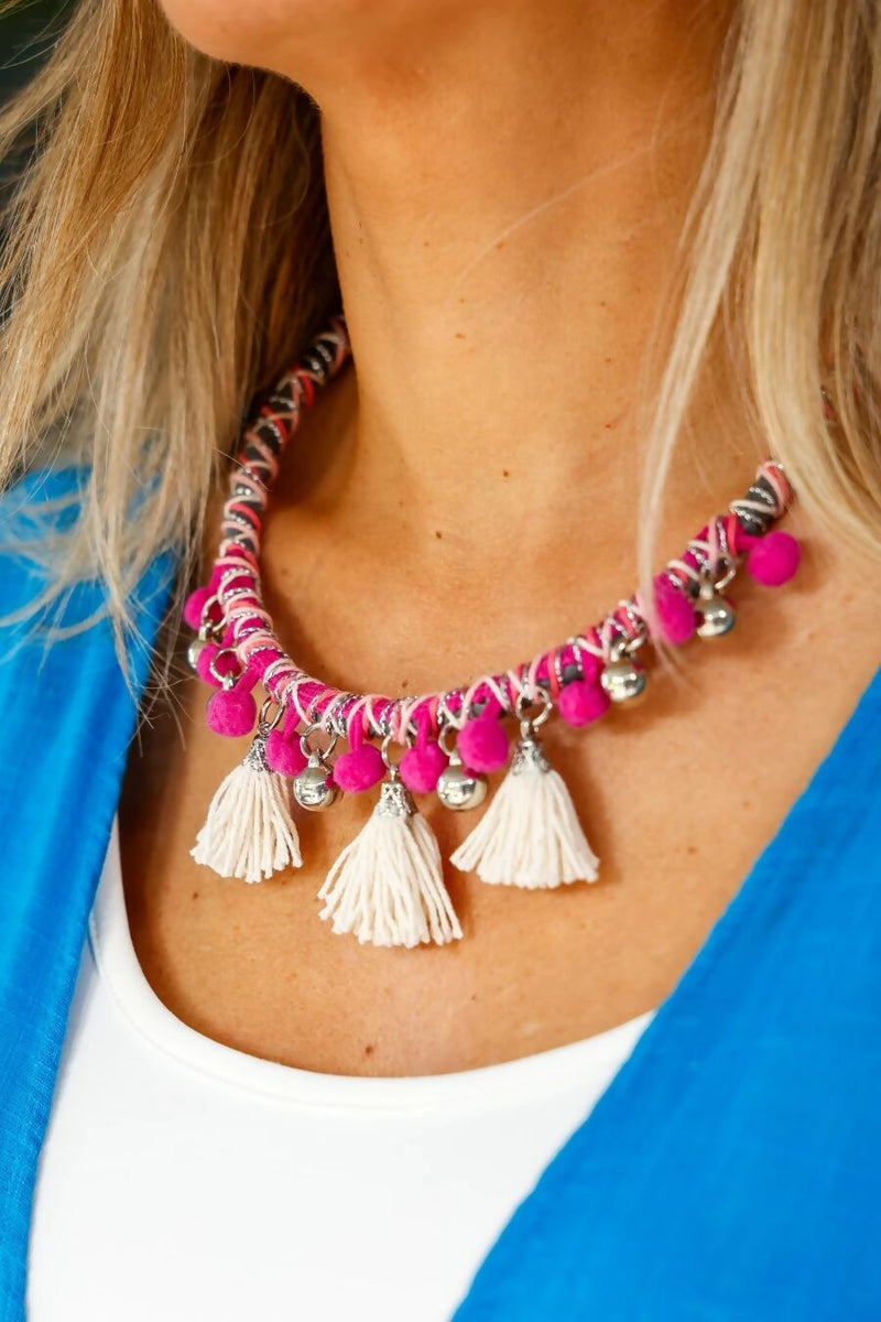 Collar Gozadora Fucsia