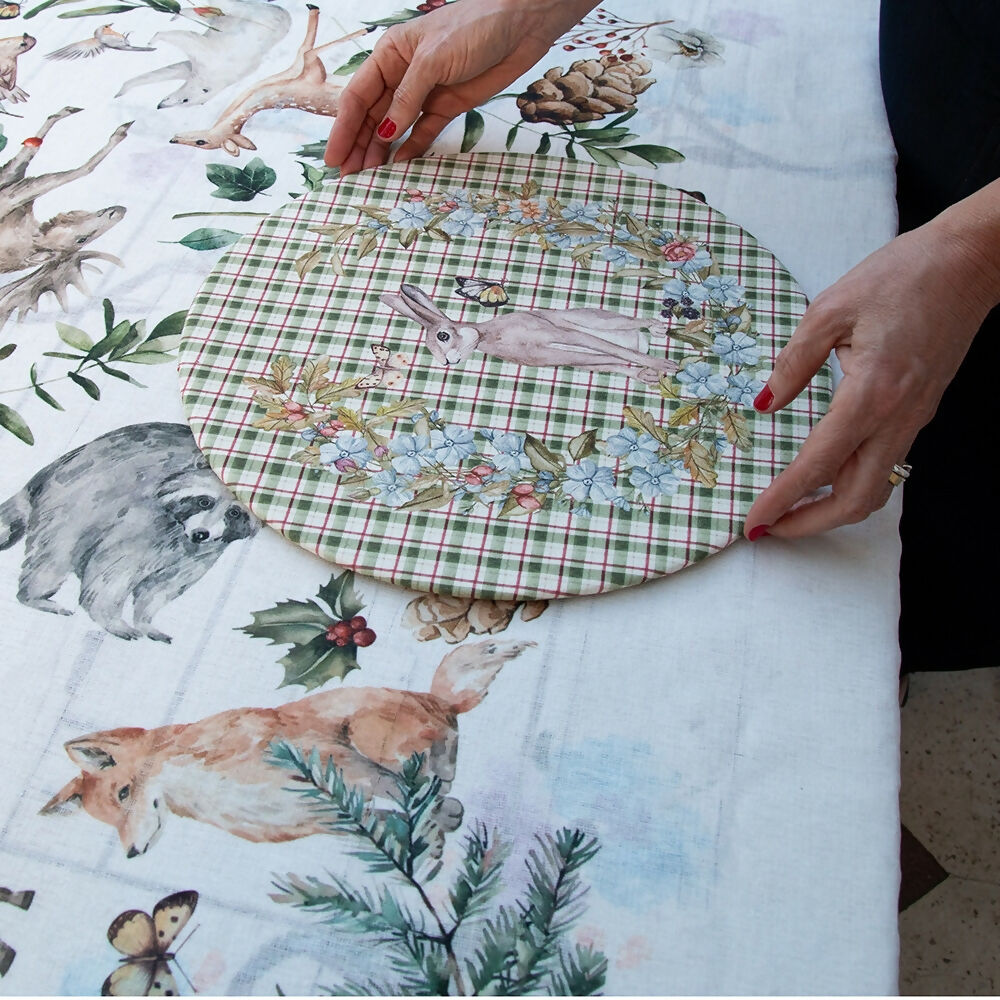 Set 4 Bajoplatos Woodland