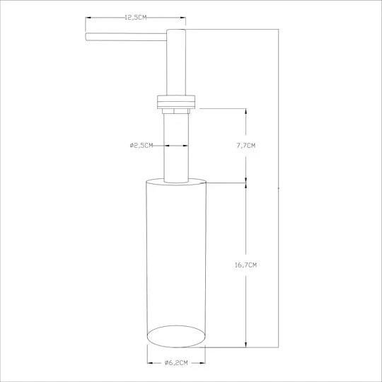 Dispensador de Jabón Circular